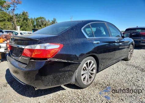 2014 Honda Accord Sport from USA, damaged, VIN 1HGCR2F59EA277685